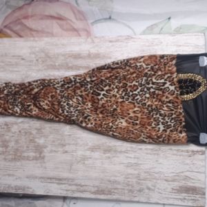 Venus name brand leopard skirt
